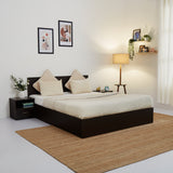 Green Soul Zenith Queen bed with Box Storage furniture Green Soul Ergonomics Wenge  