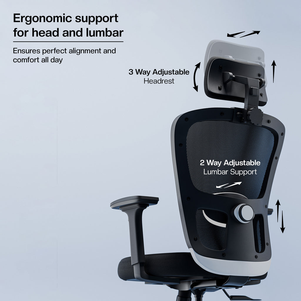 Buy Jupiter Superb High Back Mesh Office Chair Online | GreenSoul