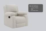 Green Soul® Laze Single Seater RRR Recliner Sofa