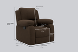 Green Soul® Laze Single Seater RRR Recliner Sofa