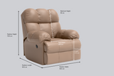 Green Soul® Shangri-La Single Seater Electric Recliner Sofa