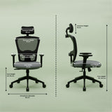 Green Soul Jupiter Lite High Back Mesh Office Chair