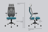 Green Soul Zodiac Lite High Back Mesh Office Chair