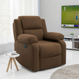 Green Soul Comfy Fabric Single Seater Recliner