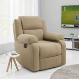 Green Soul Comfy Fabric Single Seater Recliner