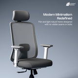 Cosmos Lite Minimal Design Ergonomic Office Chair | Synchro-Tilt Recline