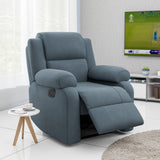 Green Soul Comfy Fabric Single Seater Recliner