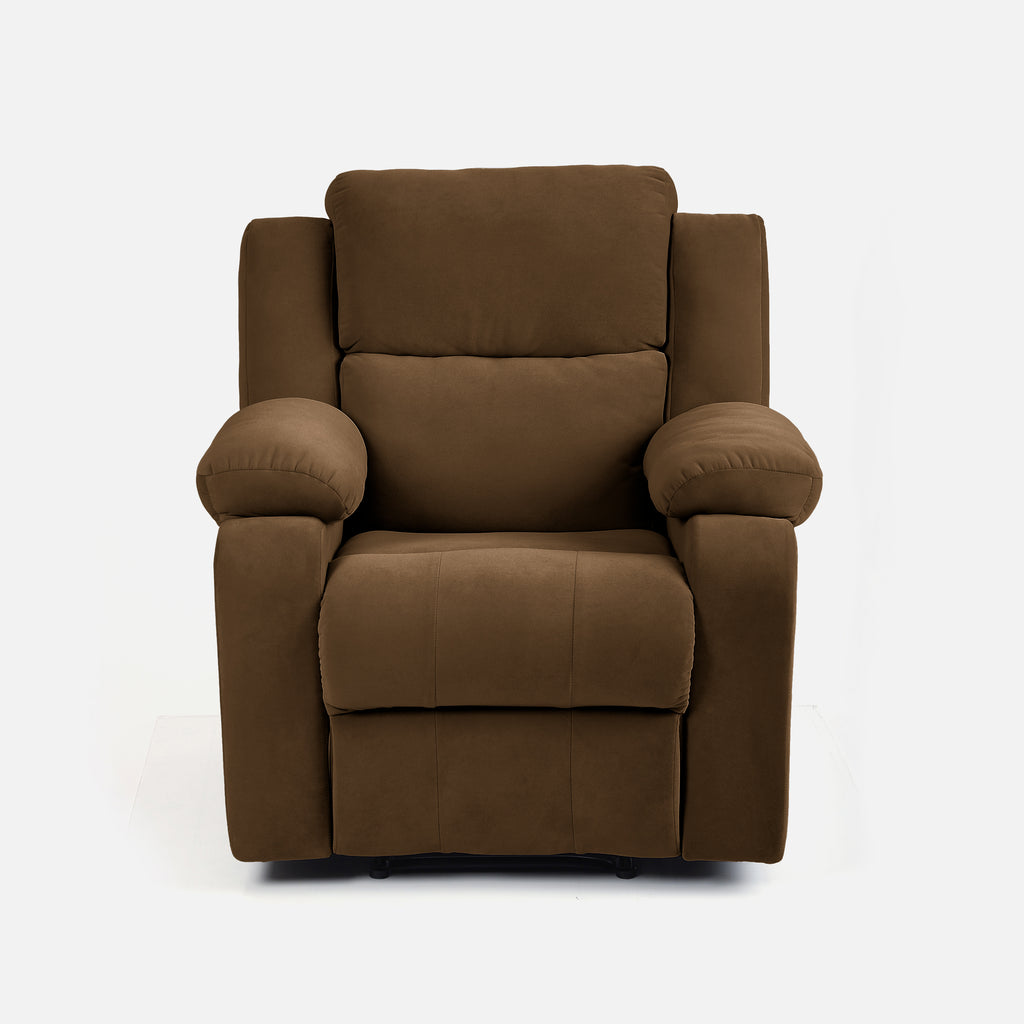 Green Soul Comfy Fabric Single Seater Recliner