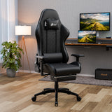 Green Soul Ghost Gaming Chair With Integrated Footrest