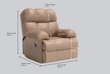 Green Soul® Shangri-La Single Seater Electric Recliner Sofa