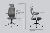 Green Soul Zodiac Lite High Back Mesh Office Chair Multi-Functional Chair Green Soul Ergonomics   