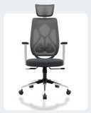 Green Soul Zodiac Lite High Back Mesh Office Chair Multi-Functional Chair Green Soul Ergonomics WhiteGrey  