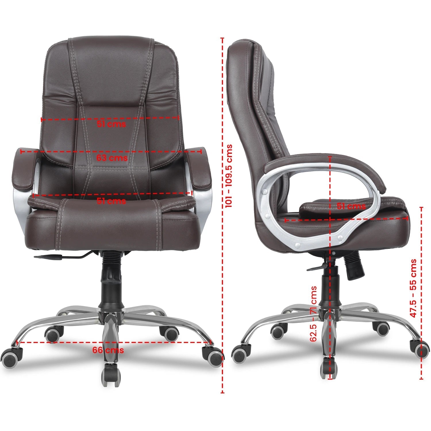 Green Soul Renewed Vienna Mid Back Executive Chair Renewed Green Soul Ergonomics   