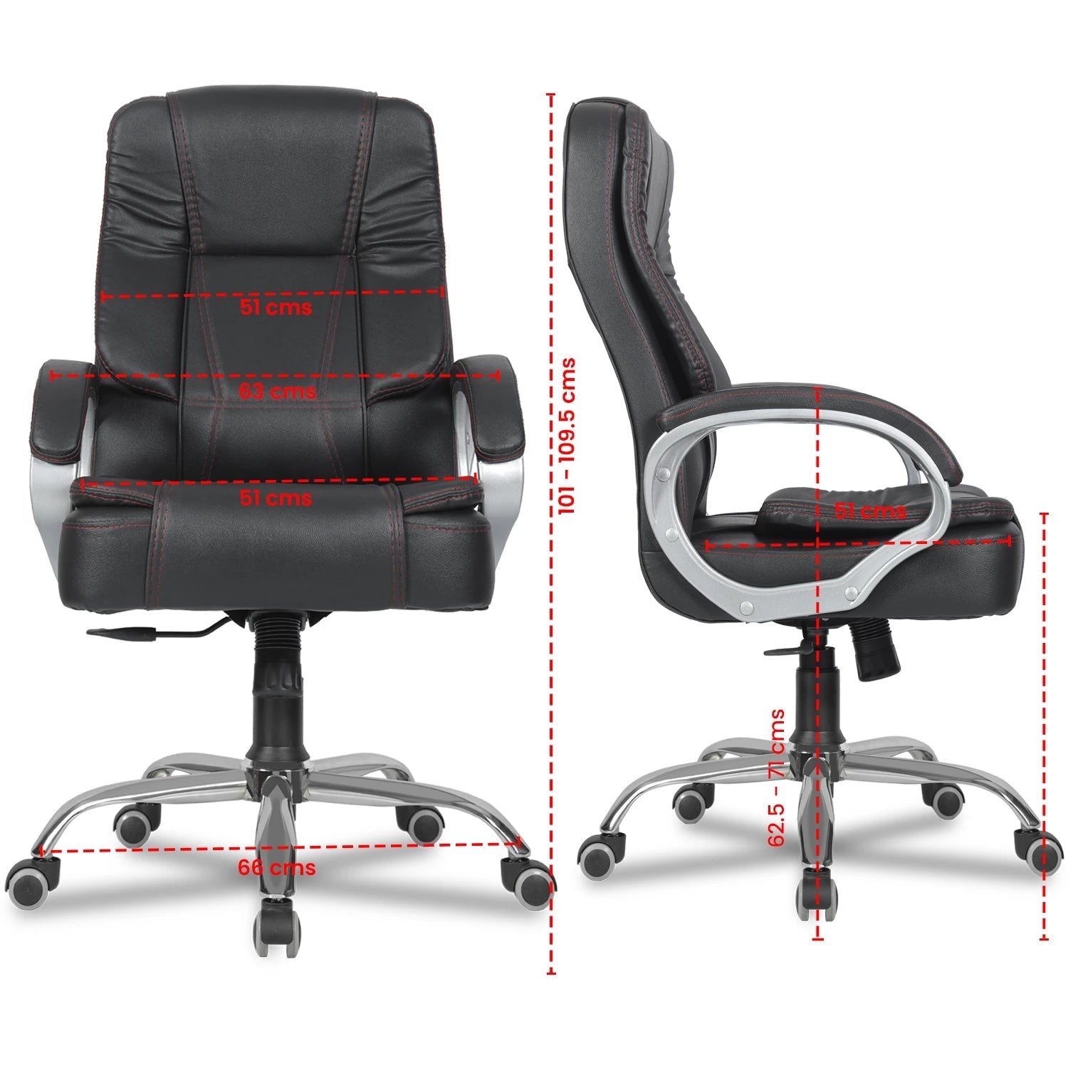 Green Soul Renewed Vienna Mid Back Executive Chair Renewed Green Soul Ergonomics   