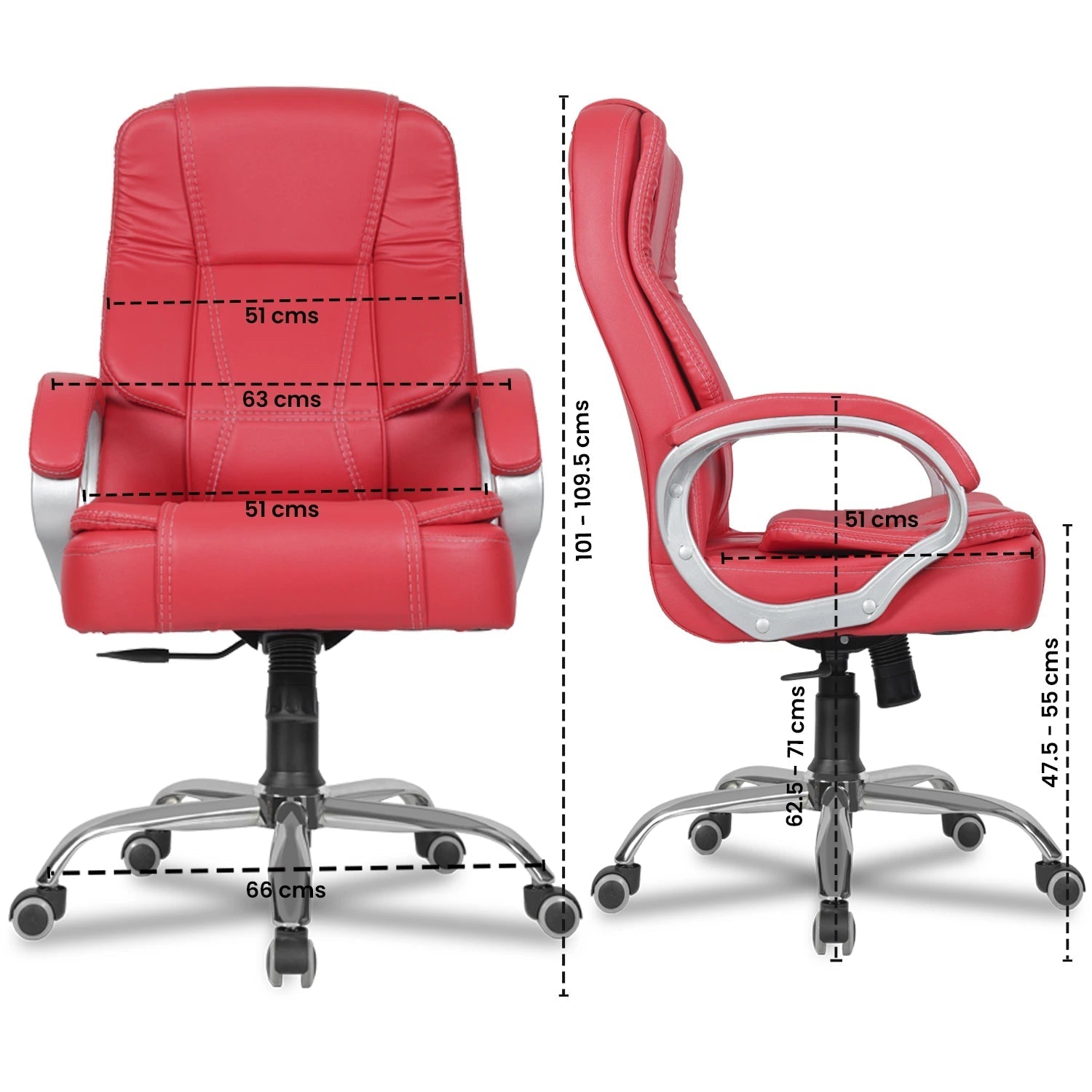 Green Soul Renewed Vienna Mid Back Executive Chair Renewed Green Soul Ergonomics   