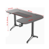 Green Soul Vogue (Right) L-Shape  Multi Purpose Table Gaming Table Green Soul Ergonomics   